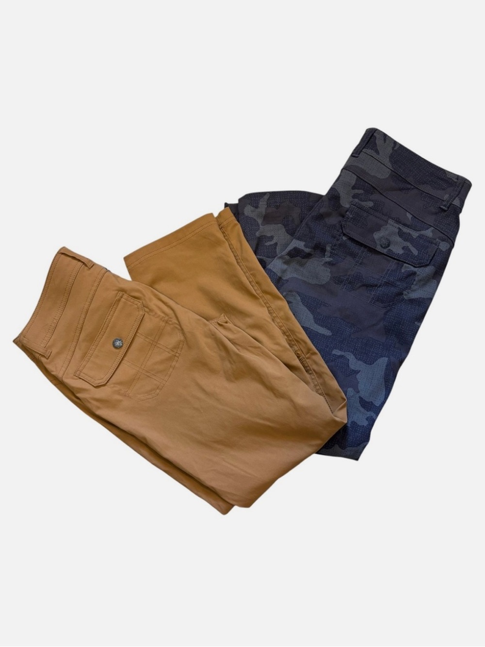 Lot of 2 Pair Prana Women's Halle Straight Hiking Pants Roll Tab SPF
SZ 10 Short